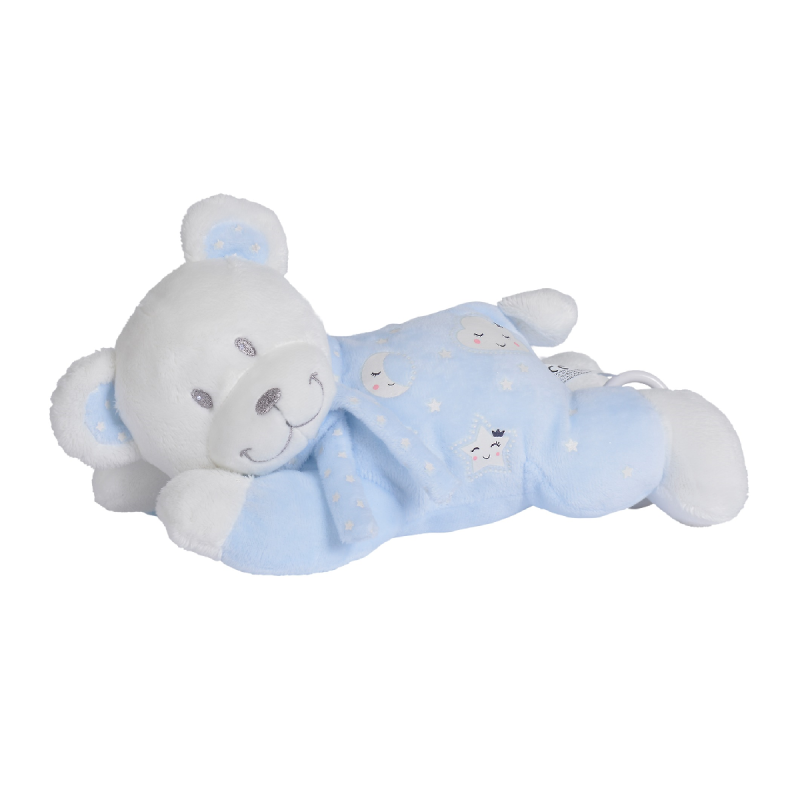  - new boone glow musical box blue bear 